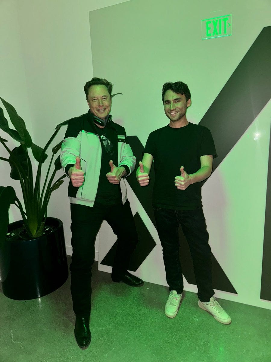 Ladies and gentlemen, I've officially posted my way to the top: I'm joining  @X as Head of Product. 𝕏 is the most important social network in the  world. It's where internet culture