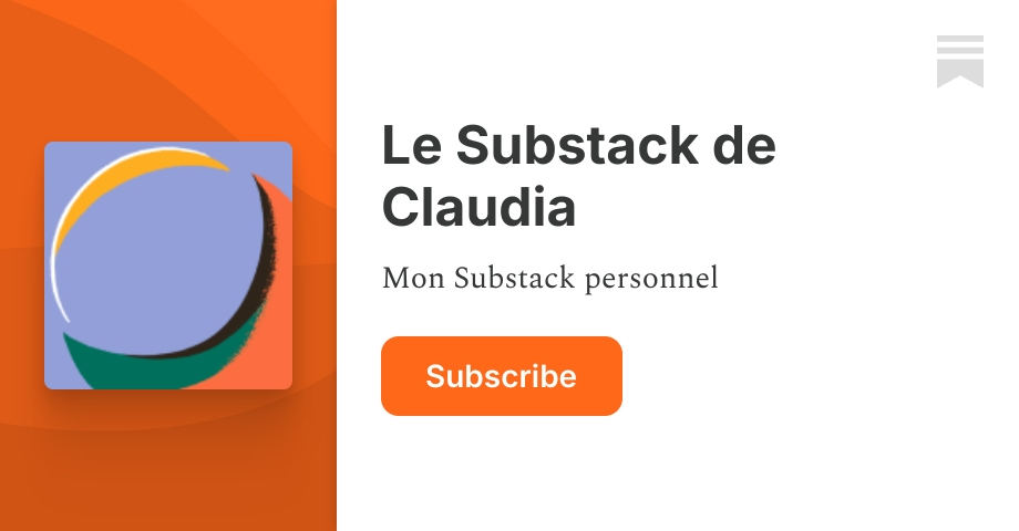 Le Substack de Claudia | Substack