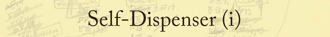 Self-Dispenser (i)