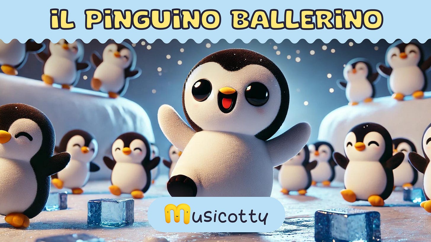 Pronti a muovere le pinne con il ballo del Pinguino? Pronti a muovere le pinne con il ballo del Pinguino?