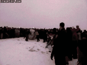 Snowball Win GIF