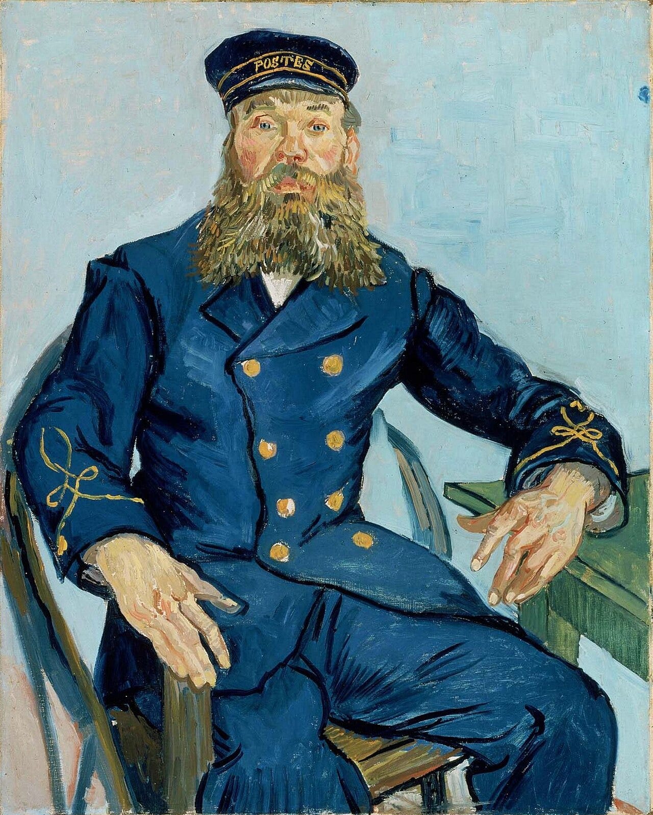 Portrait of Joseph Roulin by Van Gogh Portrait of Joseph Roulin by Van Gogh