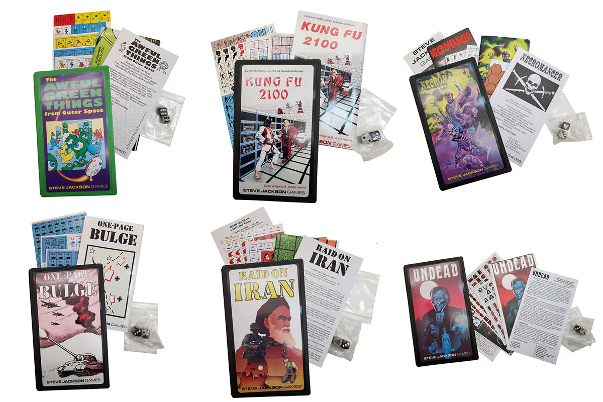 The Classic Pocket Box Game Bundle Arrives in April 2020 from Steve Jackson Games - The Gaming Gang The Classic Pocket Box Game Bundle Arrives in April 2020 from Steve Jackson Games - The Gaming Gang