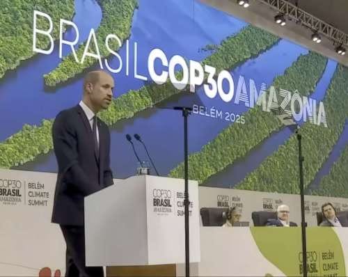 Prince William at COP30