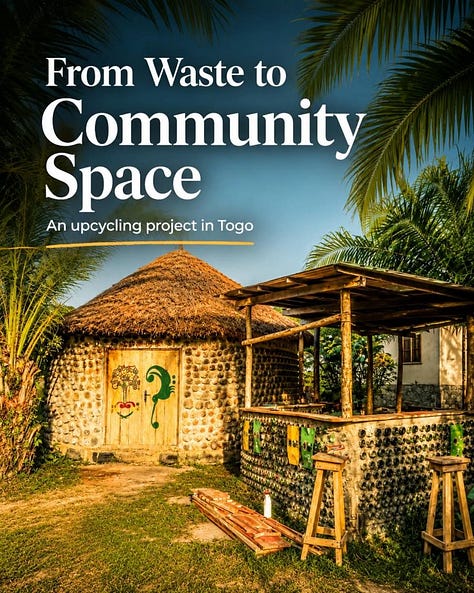 From Waste To Community Space: An Upcycling Project In Togo