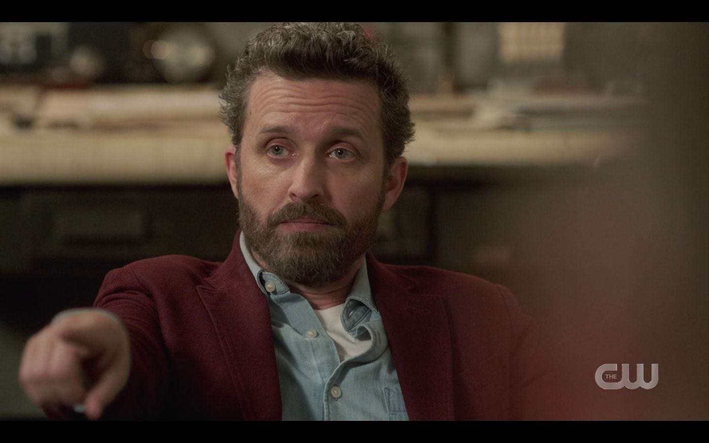 Chuck points at Dean Winchester to kill Jack SPN 14.20 Chuck points at Dean Winchester to kill Jack SPN 14.20