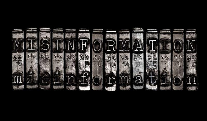 Misinformation