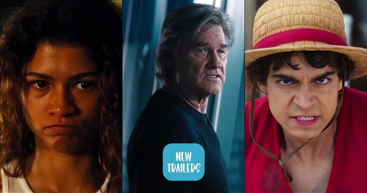 New Trailers! Euphoria: Season 3, Monarch: Legacy of Monsters: Season 2 & One Piece: Season 2