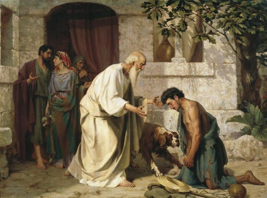 Lectura del santo evangelio según san Lucas 15, 1-3.11-32 - Arquidiócesis  de Cali