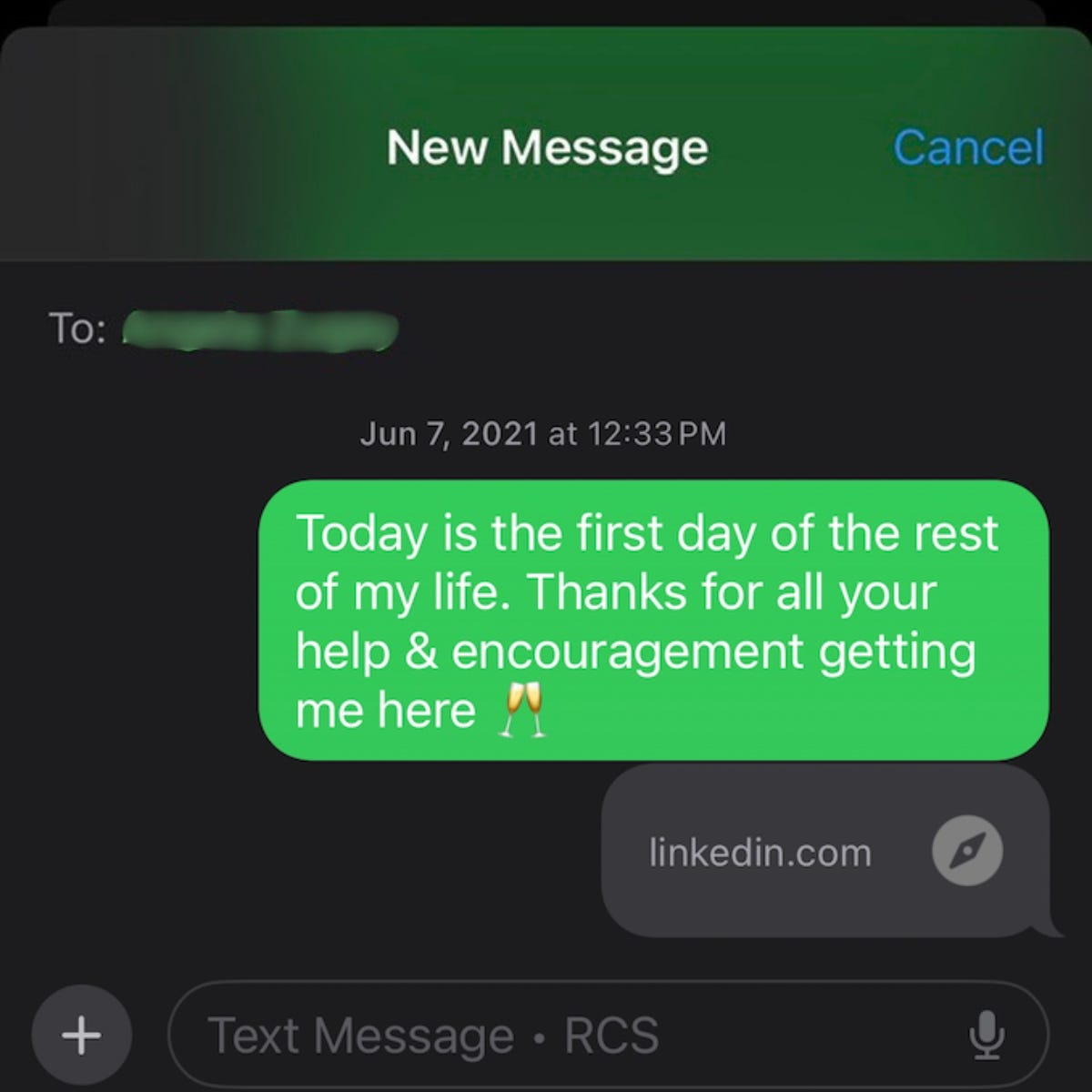 Text to my coach