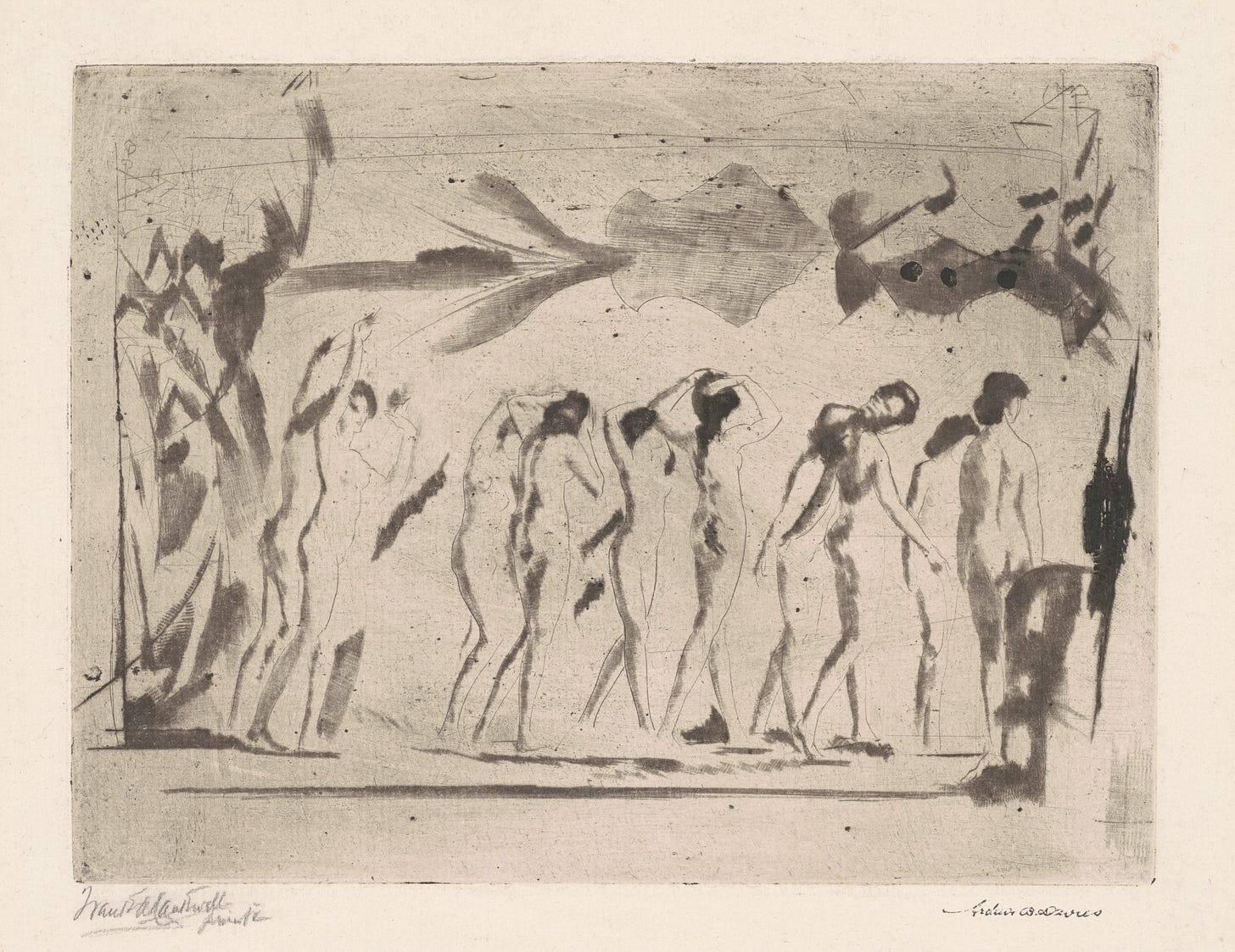 "Mirror of Illusion" by Arthur B. Davies