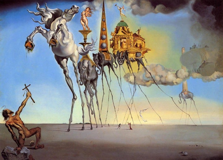 The Temptation of St Anthony. Source — Public Domain