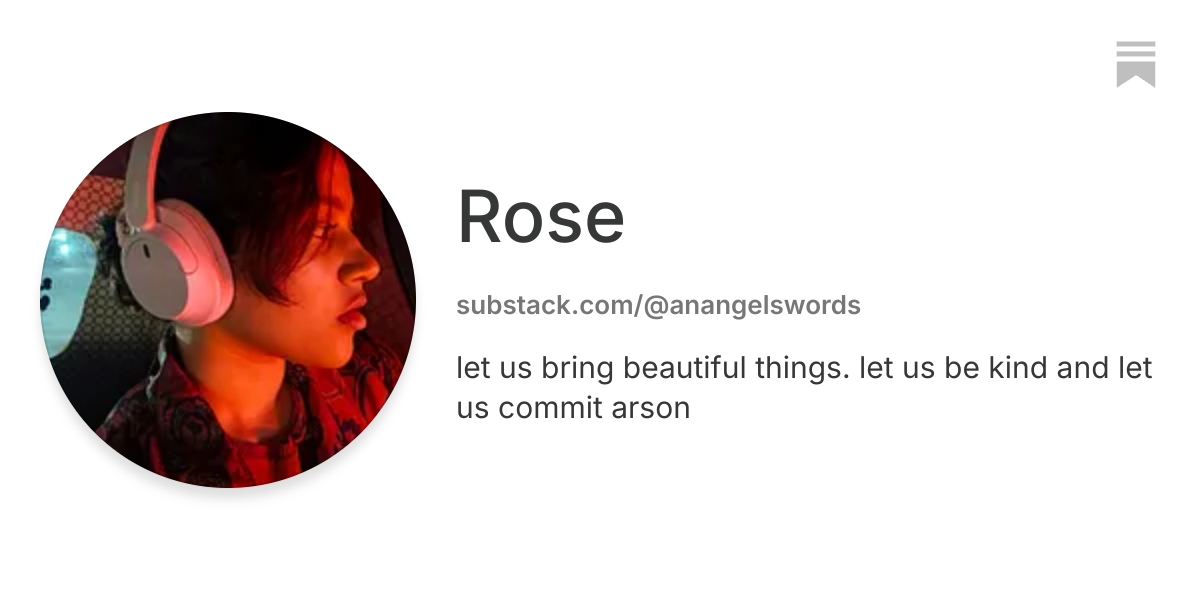 Rose | Substack