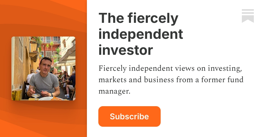 The fiercely independent investor | Charlie Huggins | Substack