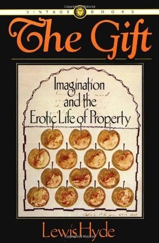 The Gift: Imagination and the Erotic Life of Property by Lewis Hyde