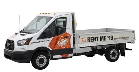 Self-Service Truck Rental at Home Depot | Fetch Truck Rental