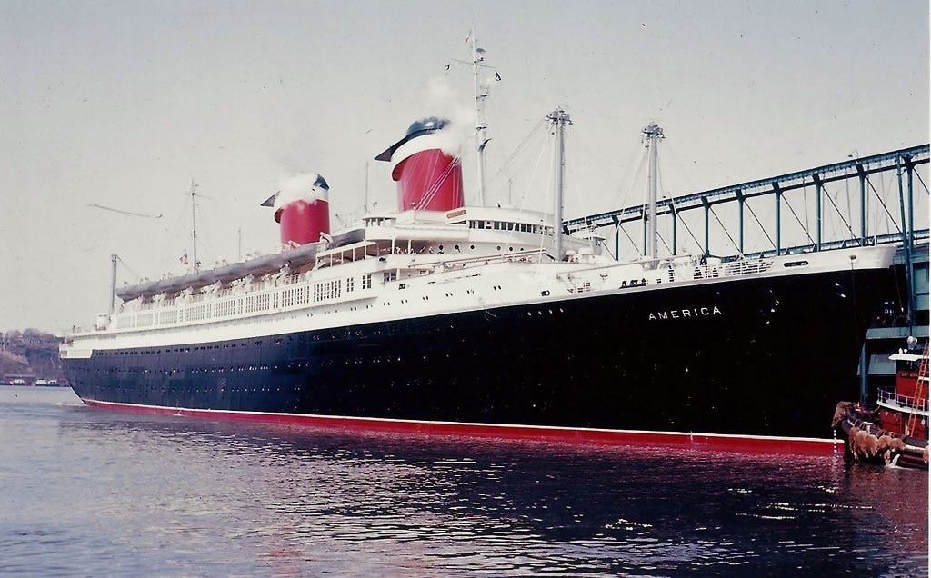 S.S. America - The many lives of a great ship
