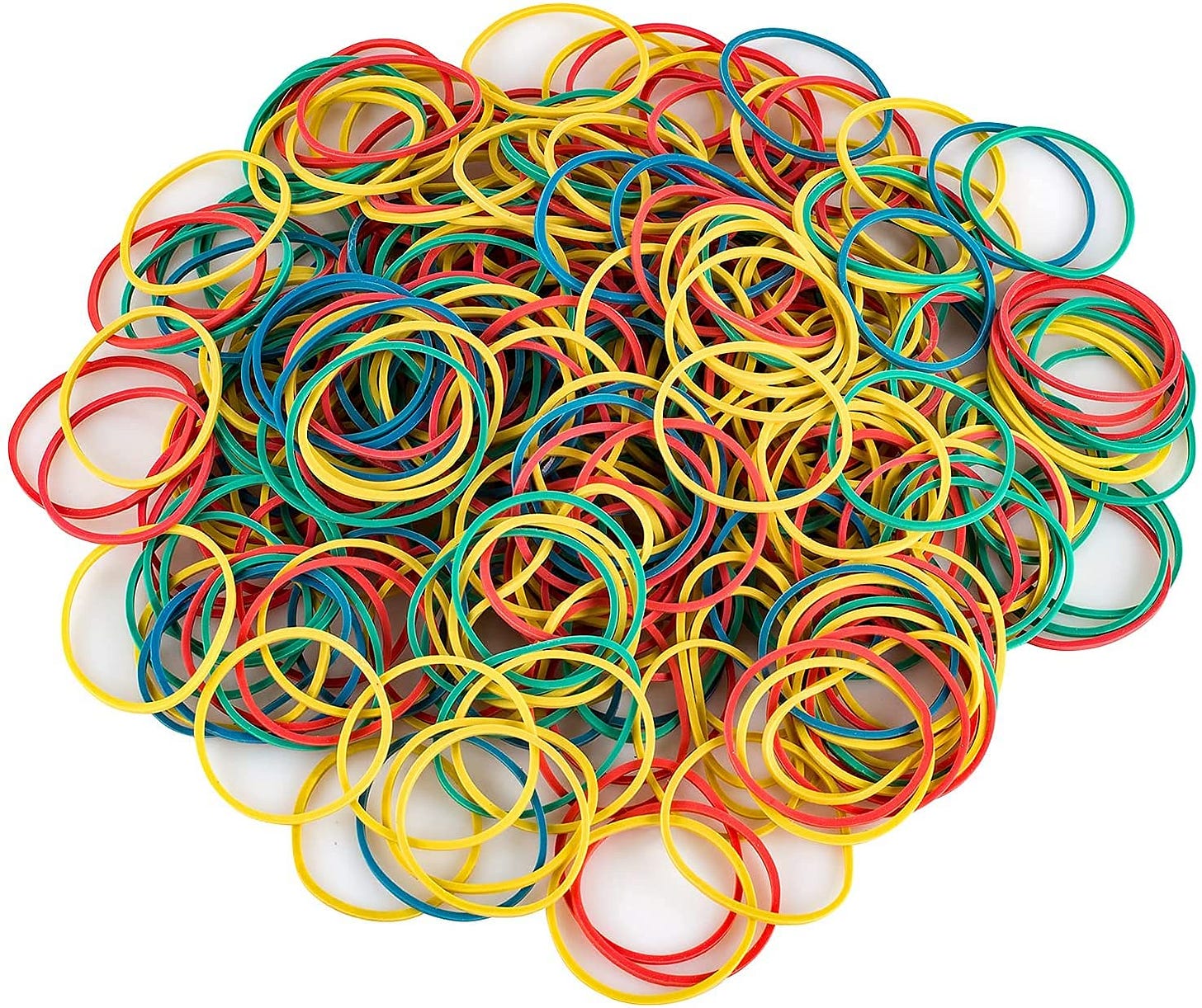 Amazon.com : 700PCS Multicolor Rubber Bands,Assorted Color Rubber Bands,Sturdy,Heat  Resistant Rubber Band for School, Home, or Office : Office Products