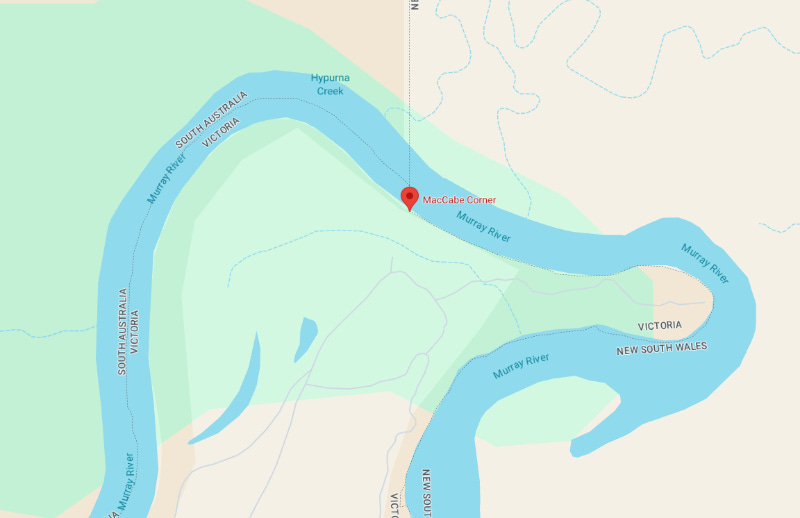 a proper close up, only a couple of miles across - the neat geometry of the familiar state borders is nowhere to be seen, it's a mess