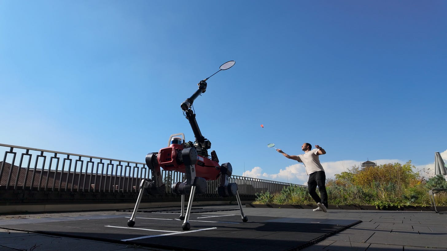 Scientists taught an AI-powered 'robot dog' how to play badminton against humans — and it's actually really good