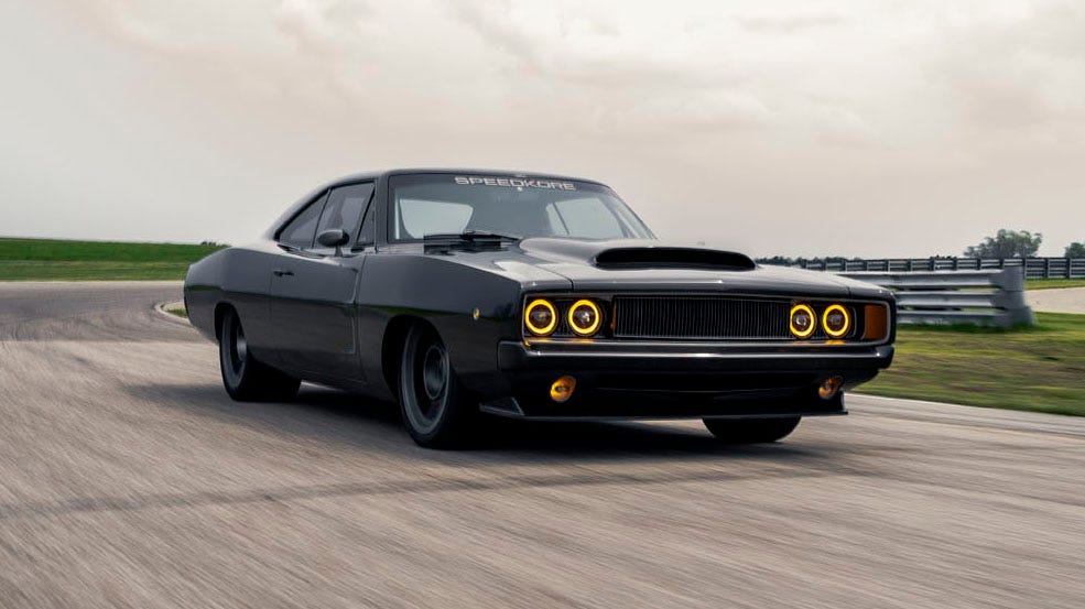 Speedkore has built a 1,000bhp 1968 Dodge Charger called 'Hellucination' |  Top Gear