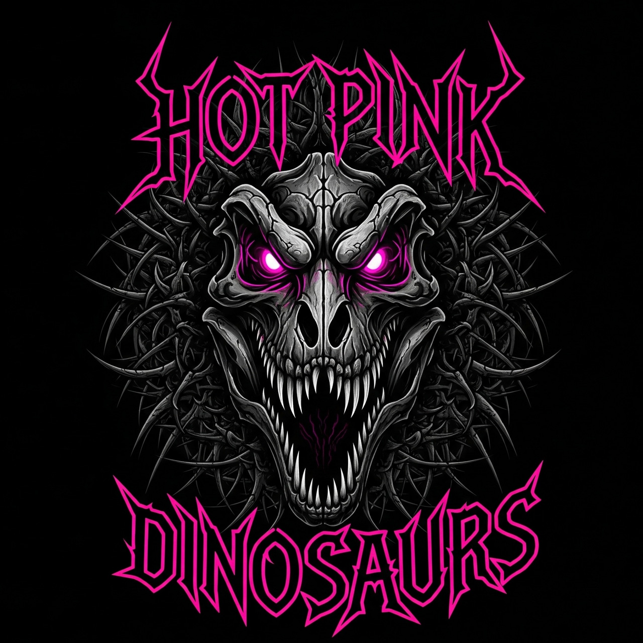 Hot Pink Dinosaurs