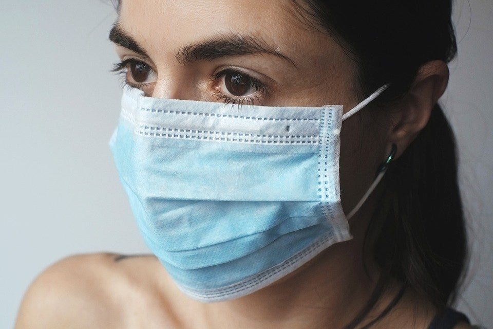 Virus, Protection, Coronavirus, Woman, Face, Mask