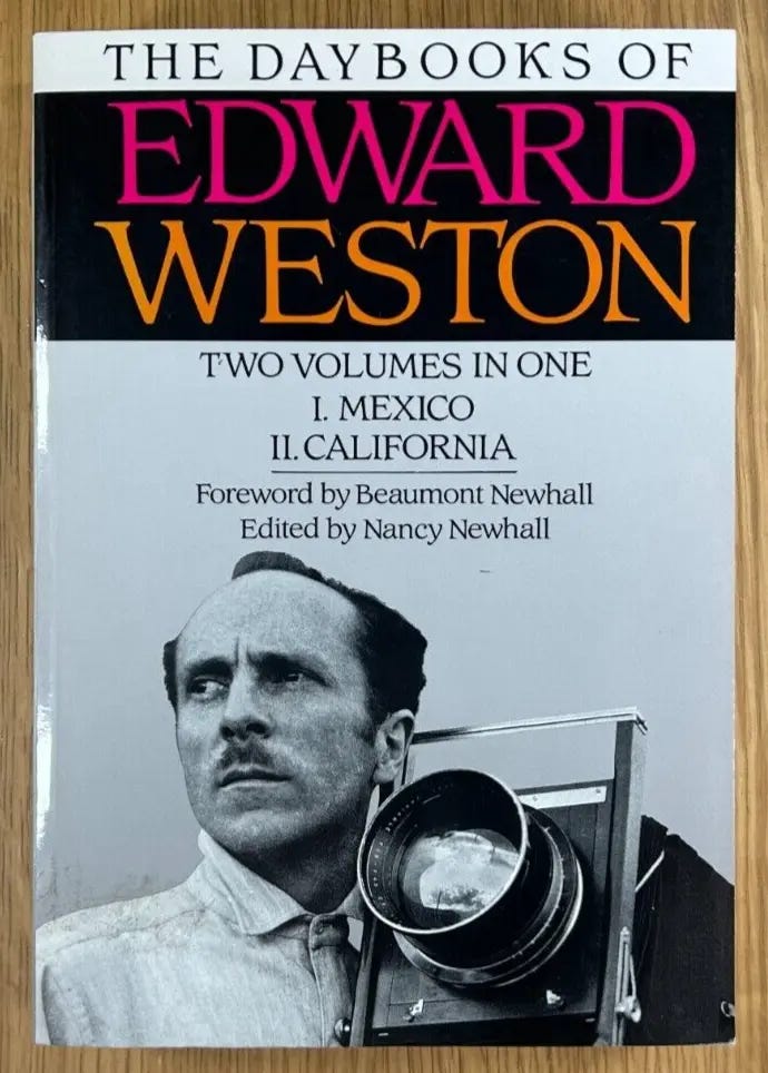 THE DAY BOOKS OF EDWARD WESTON 9780893814458 | eBay