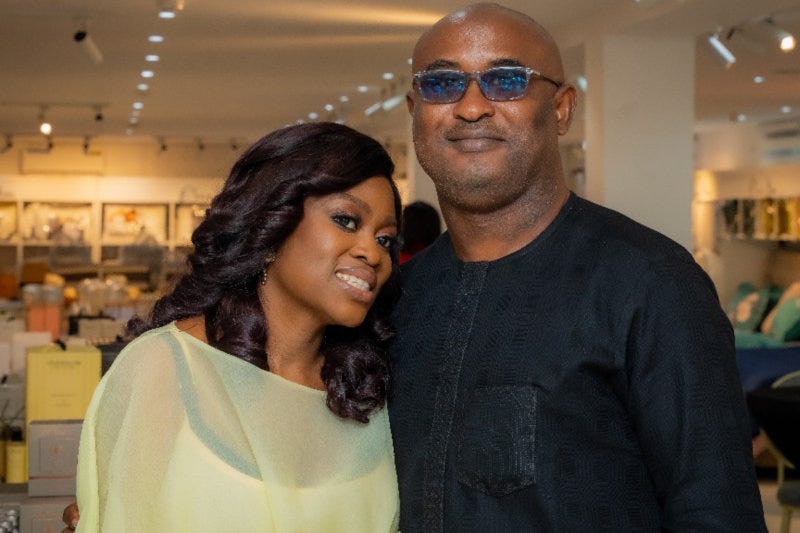 Iyobosa Sorae, CEO of Opesvenit Family Office and Ewaen Sorae, CEO of E’Sorae Luxury Bedding & Homeware