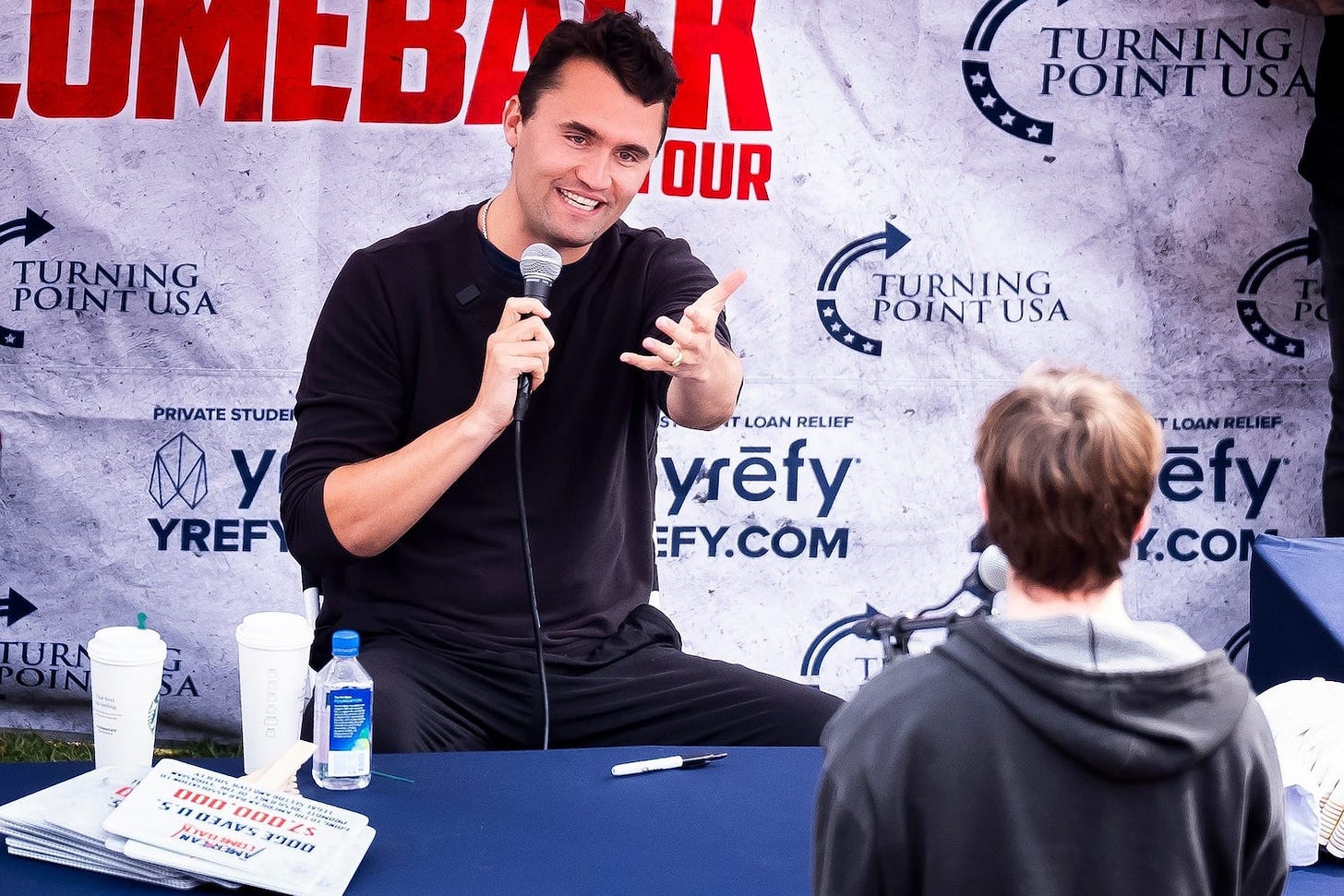 Charlie Kirk's tour invited political debates on college campuses - ABC News