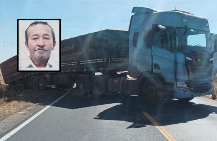 Caminhoneiro morre após sofrer mal súbito na BR-163 na manhã deste domingo Caminhoneiro morre após sofrer mal súbito na BR-163 na manhã deste domingo