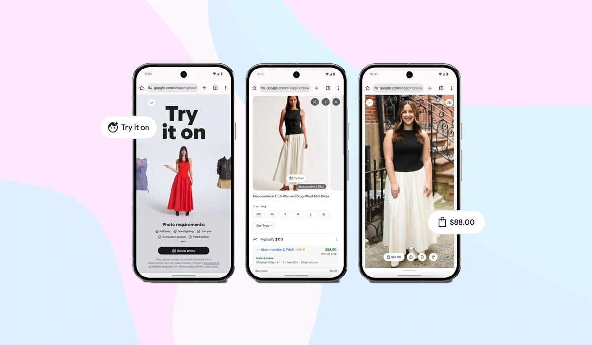 Trying On Clothes with AI – How to Use Google Virtual Try-On feature - Nymy  Net
