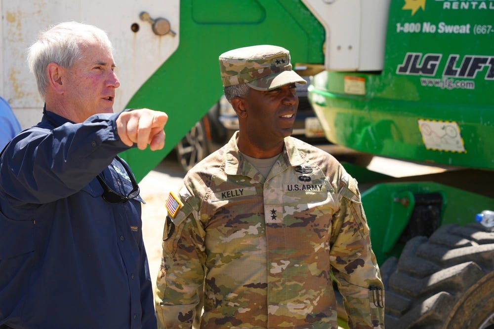 Army Corps leader assesses Hurricane Helene disaster recovery progress Army Corps leader assesses Hurricane Helene disaster recovery progress