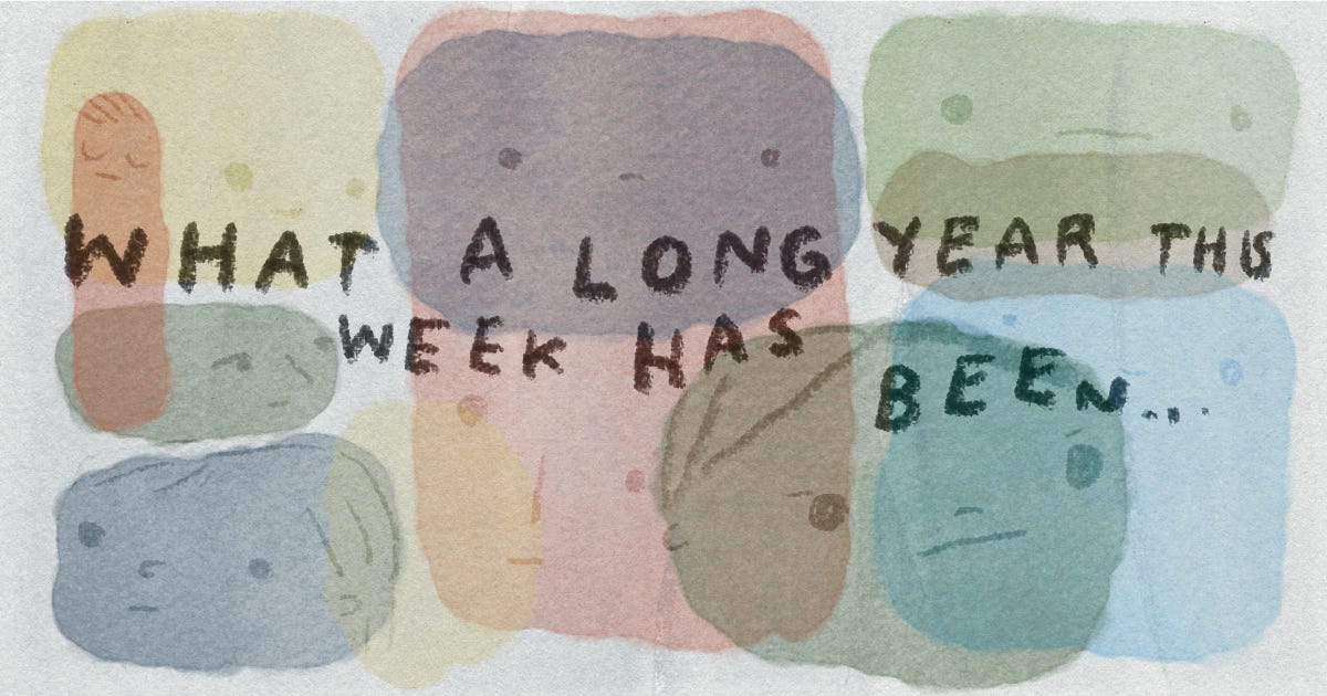 What a long year this week has been