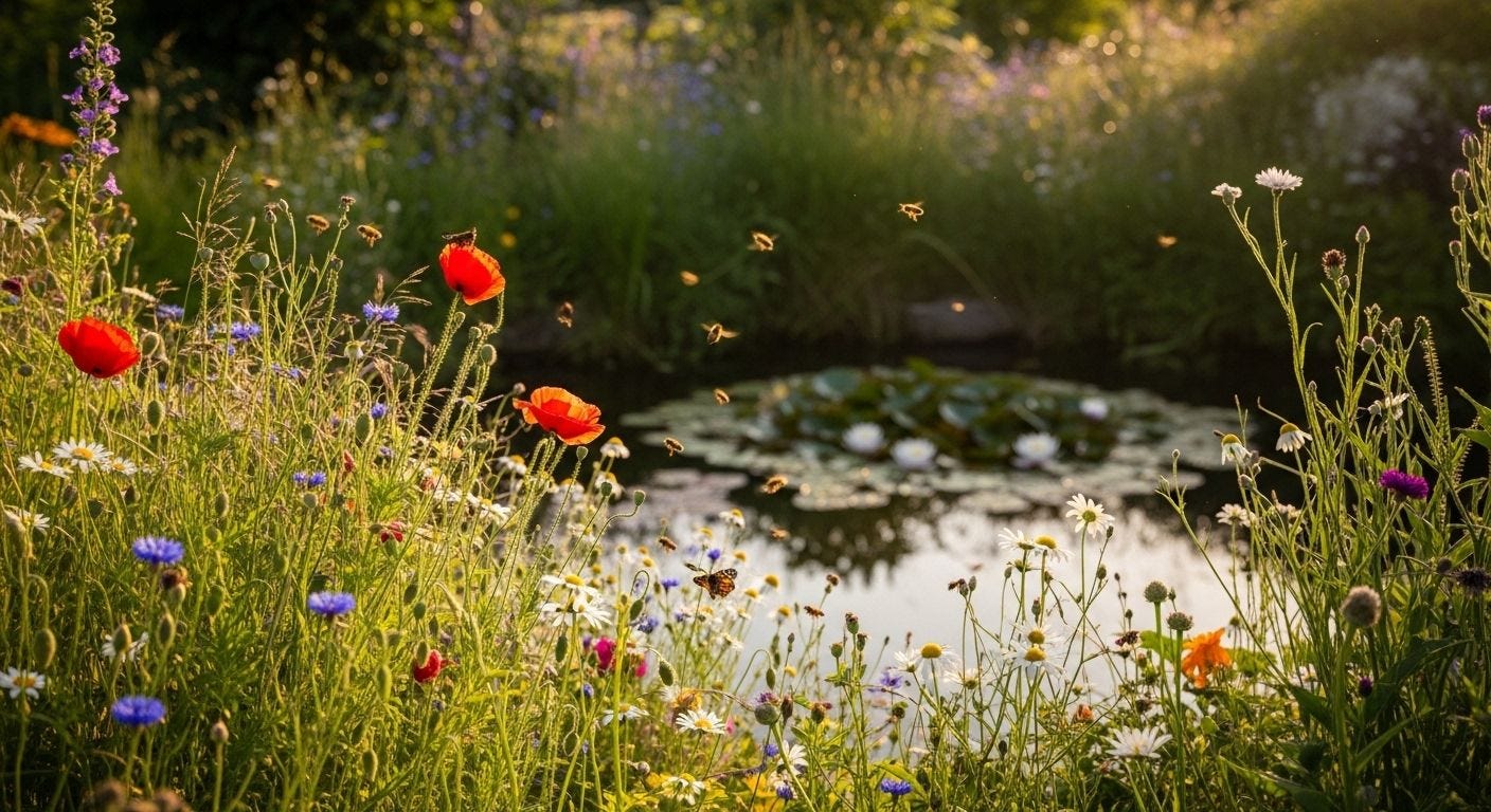 The UK is shifting away from manicured lawns toward “wild planting” and low-intervention gardens The UK is shifting away from manicured lawns toward “wild planting” and low-intervention gardens