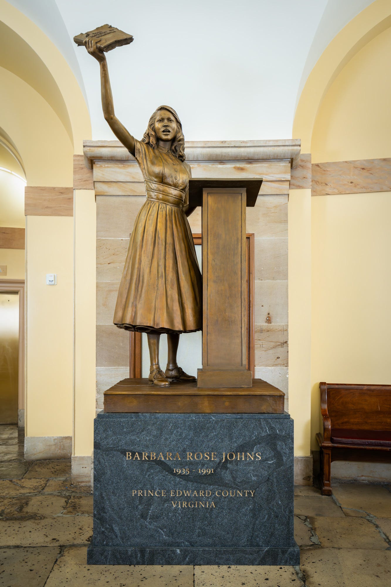 Barbara Rose Johns Statue, U.S. Capitol for Virginia | Architect of the  Capitol