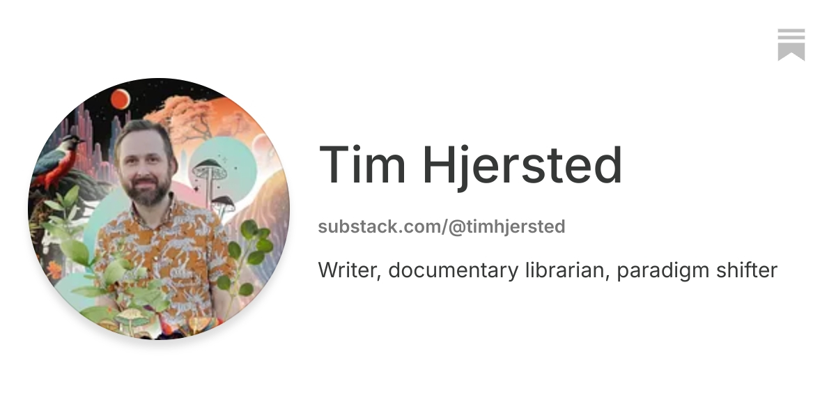 Tim Hjersted | Substack