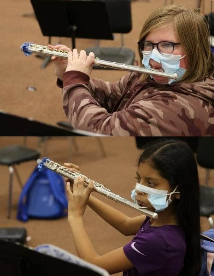 Thank God For the masks