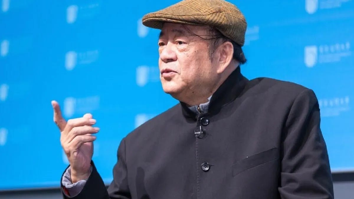 大陸知名人文學者劉再復。 大陸知名人文學者劉再復。