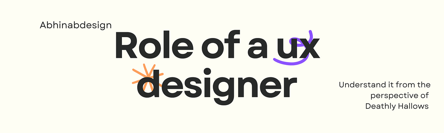 Role of a UX designer
