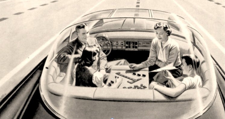 self driving cars 1958 self driving cars 1958
