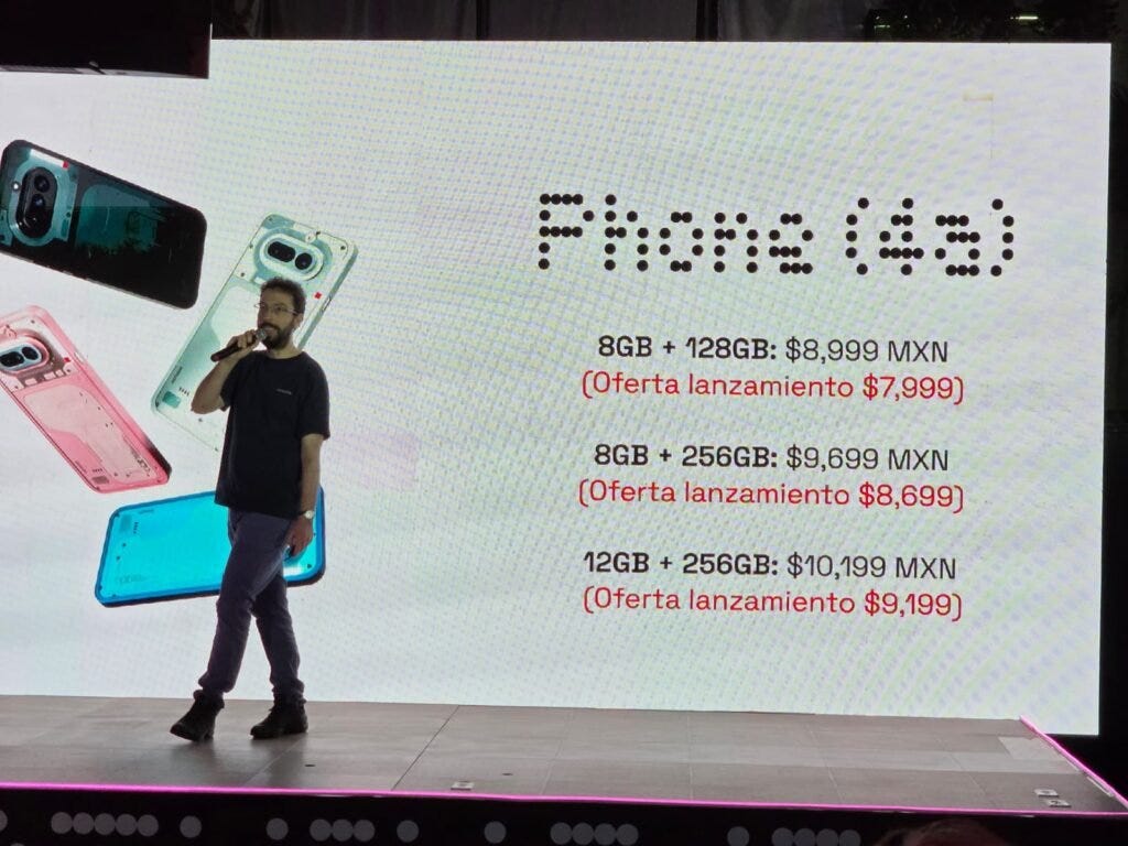Nothing Headphone a audífonos batería larga México Nothing Headphone a audífonos batería larga México