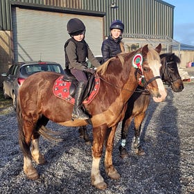 Smashing turnout for Christmas Show jumping at Ardnacashel