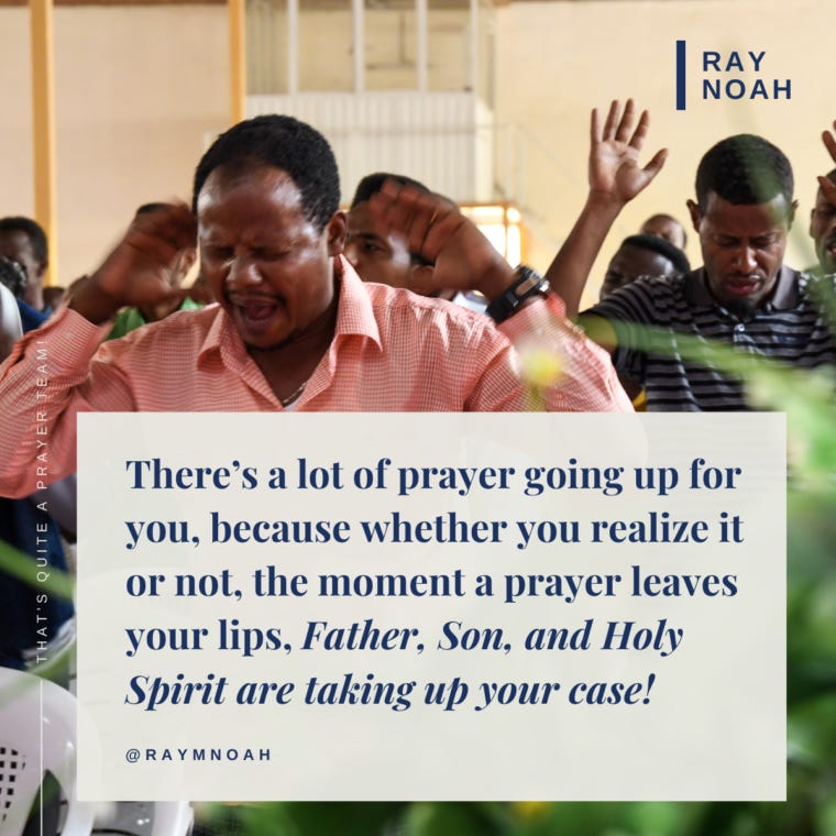 Every time you pray...