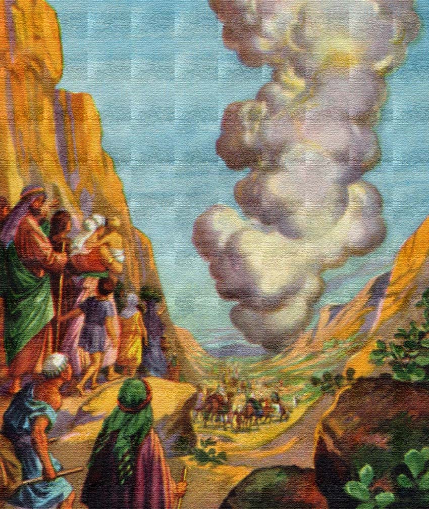 "In the daytime He led them with a cloud..." Psalm 78:14 "In the daytime He led them with a cloud..." Psalm 78:14