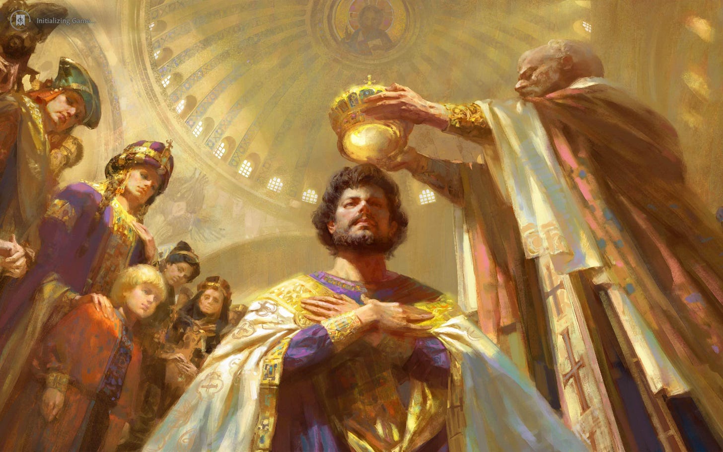 r/CrusaderKings - This is truly an amazing loading screen. I am glad it replaced the dead lady in a boat