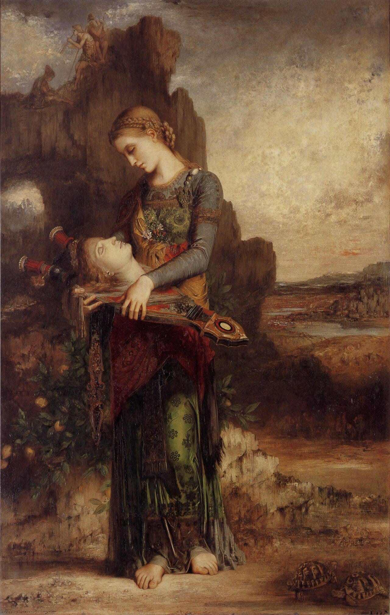 Mythological scene by Moreau Mythological scene by Moreau