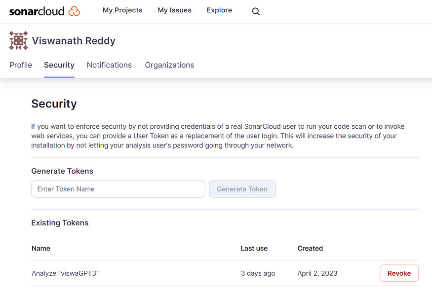 My Account/Security My Account/Security
