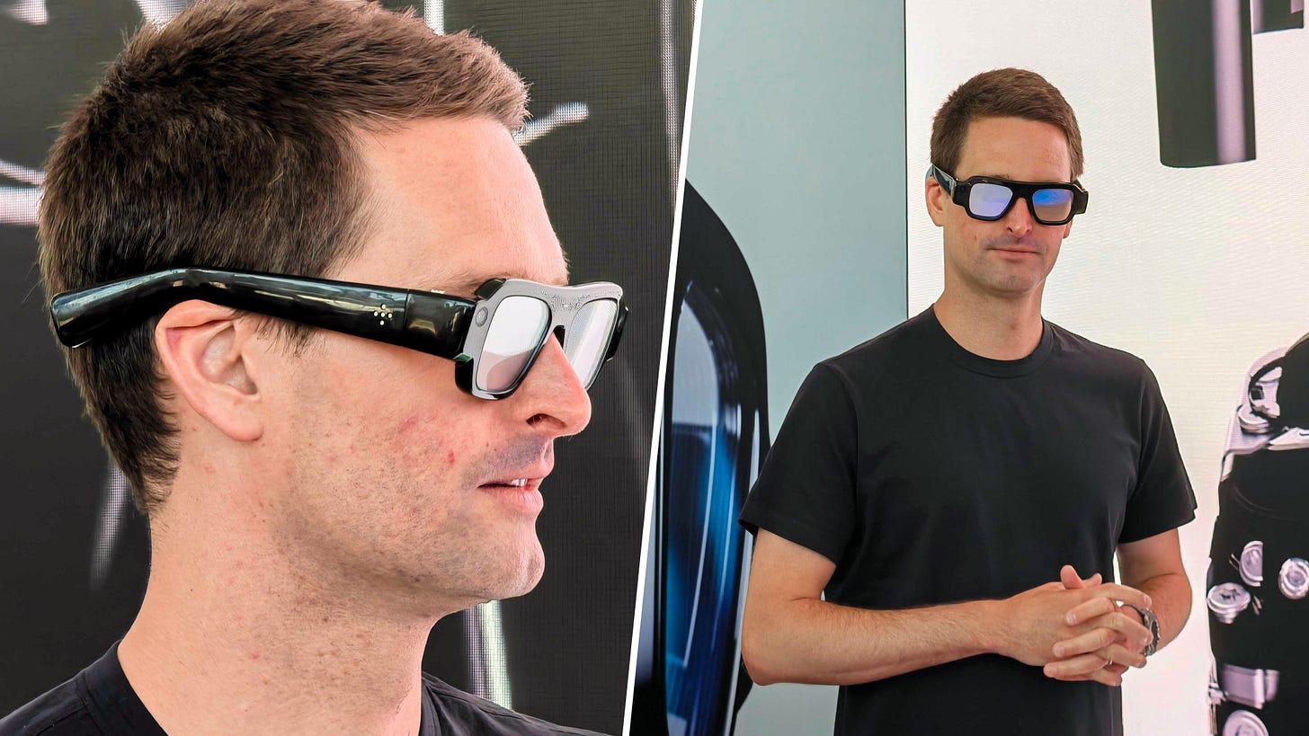 Snap Specs LIVE — $2,200 augmented reality smart glasses announced, along with availability and specs | Tom's Guide Snap Specs LIVE — $2,200 augmented reality smart glasses announced, along with availability and specs | Tom's Guide