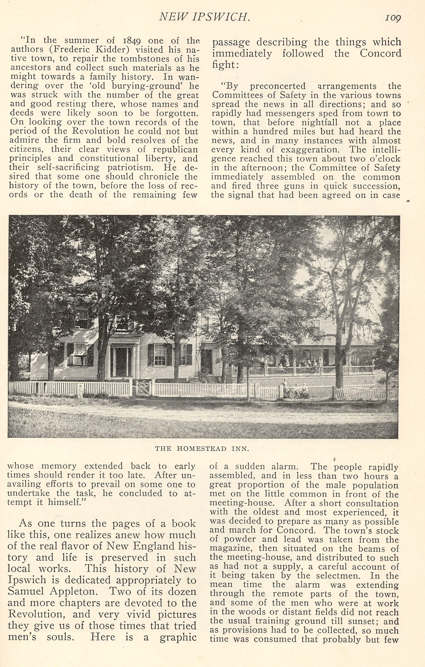 New England Magazine, March 1900, page 109